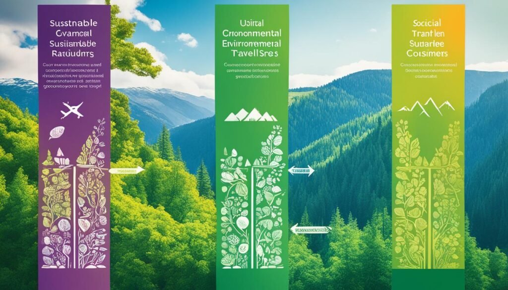 Sustainable tourism pillars