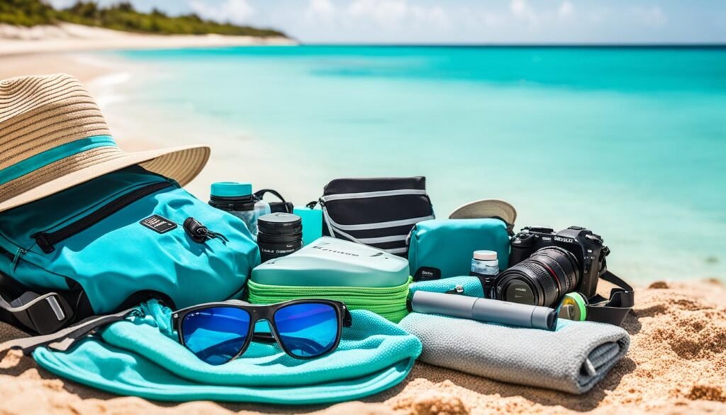 Tropical travel gear