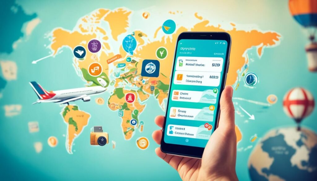 utilize travel apps