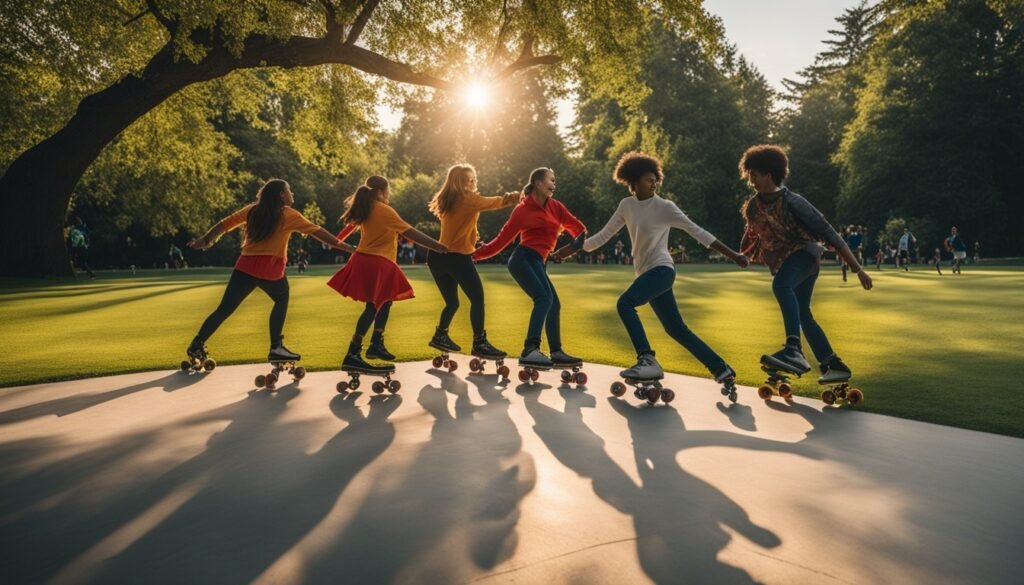 roller skating